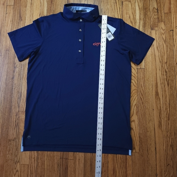 Greyson Mens Tala Polo Size M Blue ST Louis City SC NEW Mls - Picture 5 of 8